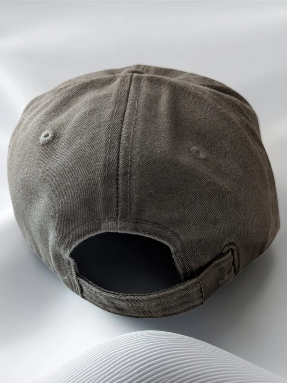 Women's Men's Dyed Washed Cotton New Plain Polo Style Baseball Cap Hat Khaki